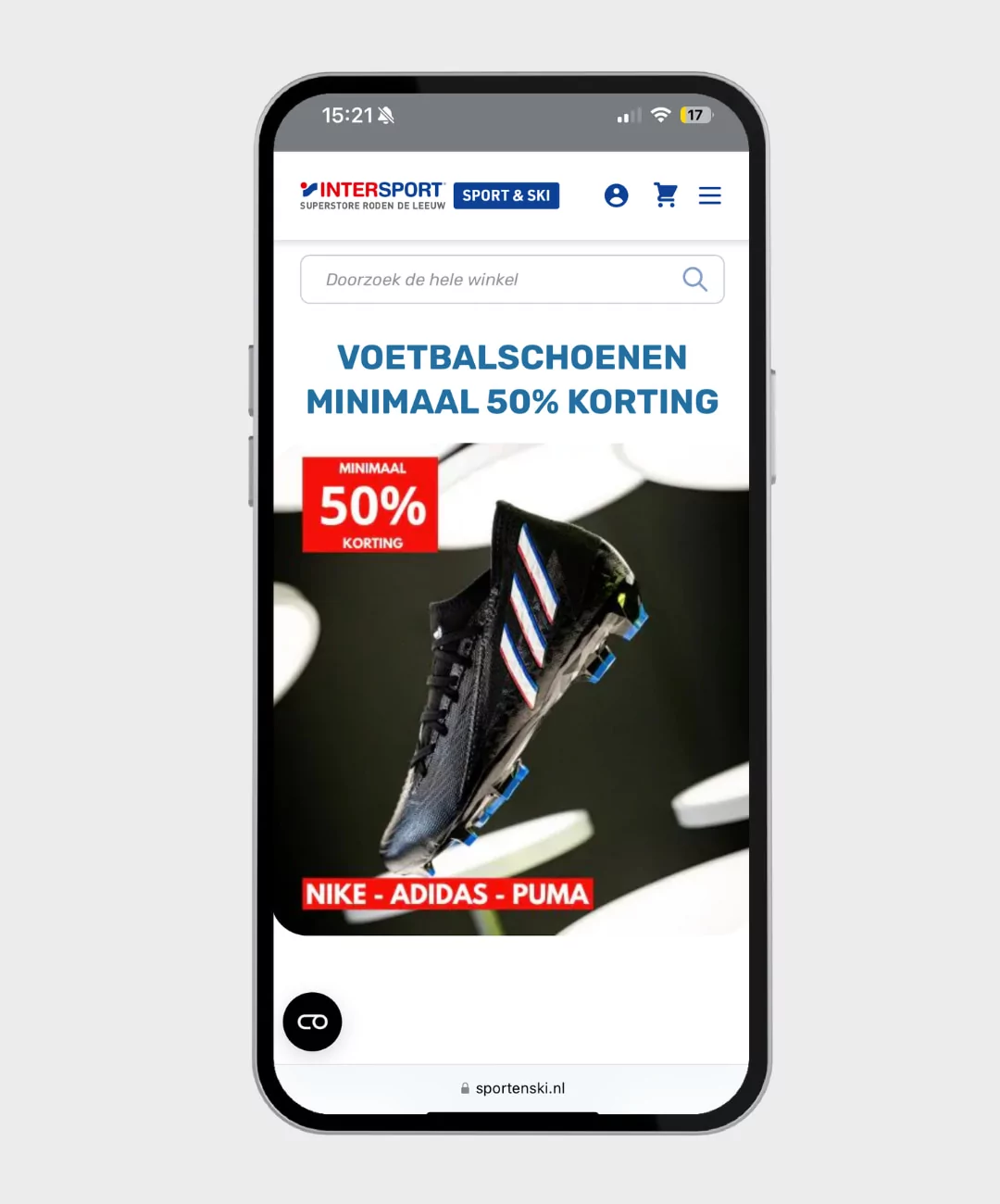 Mock-up-mobiel-Intersport-deLeeuw