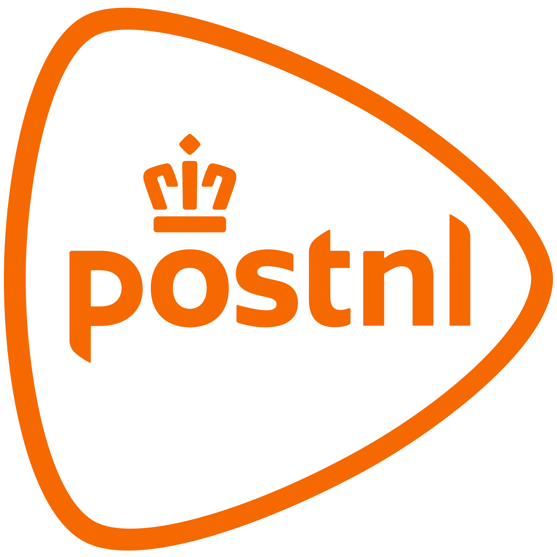 PostNL logo – Webwijs verzorgt een koppeling tussen WordPress of WooCommerce en PostNL voor verzending, labels en track & trace.