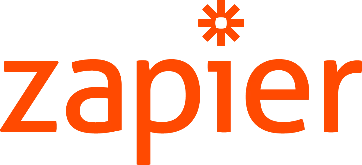 Zapier logo – Webwijs verzorgt een koppeling tussen WordPress of WooCommerce en Zapier om verschillende systemen en processen automatisch met elkaar te verbinden.